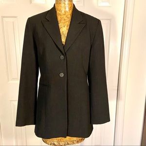 Tristan & Isuet Dark Charcoal Split Tailed Blazer